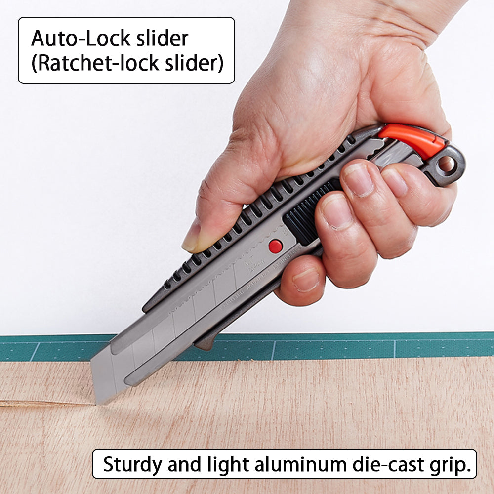NT Cutter® Brytkniv L-500GRP Metall 18 mm