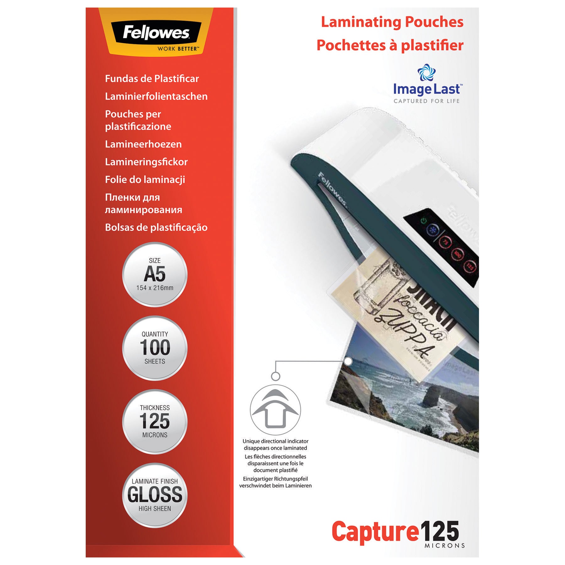 Fellowes Lamineringsfickor Blank