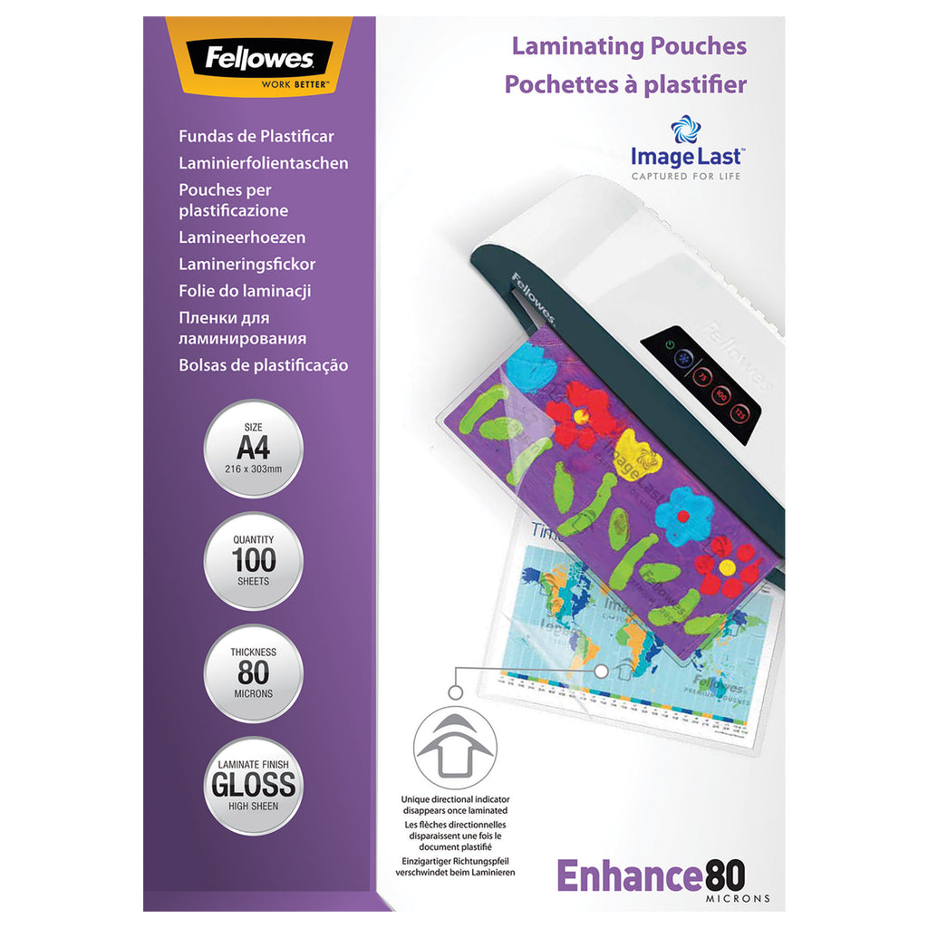 Fellowes Lamineringsfickor Blank