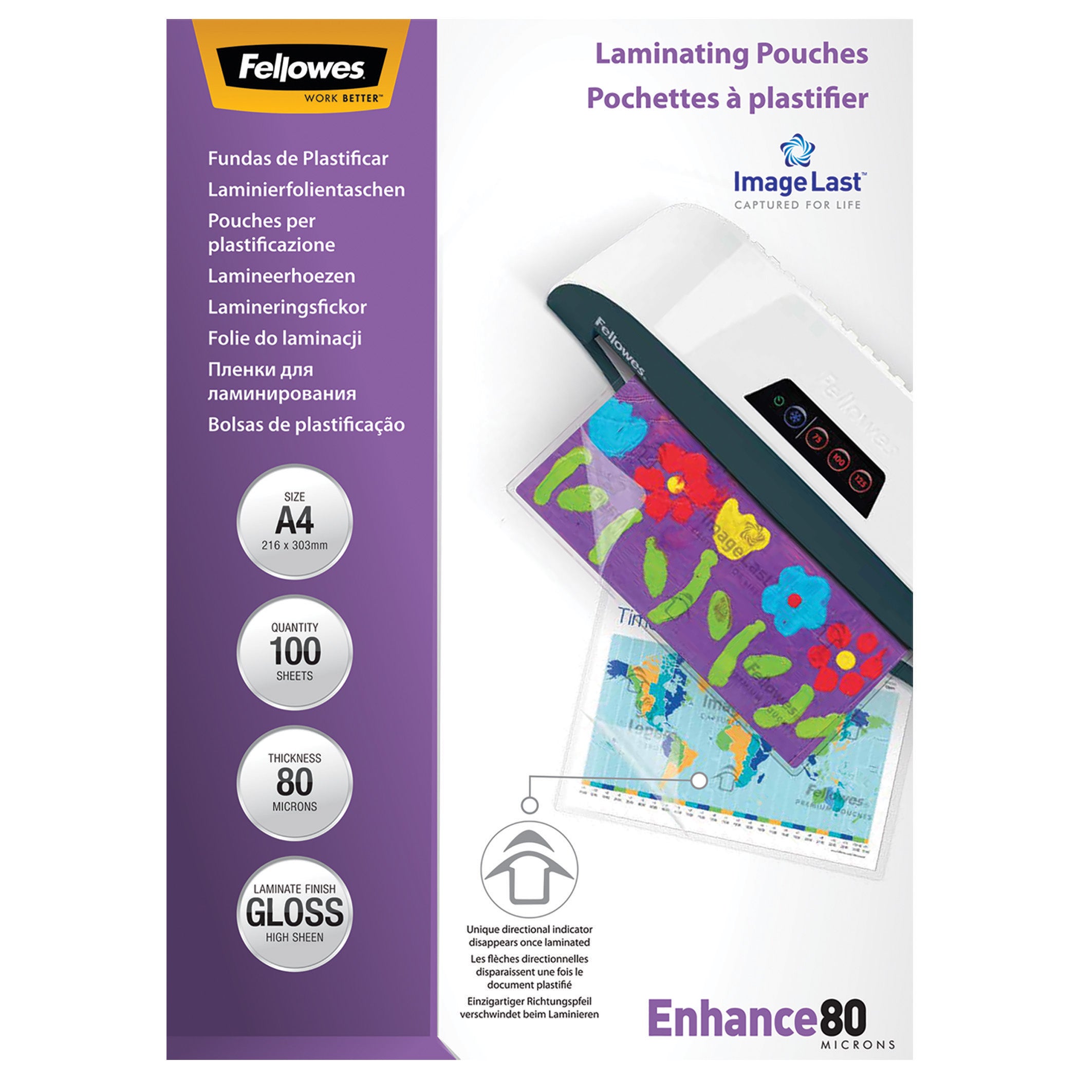 Fellowes Lamineringsfickor Blank
