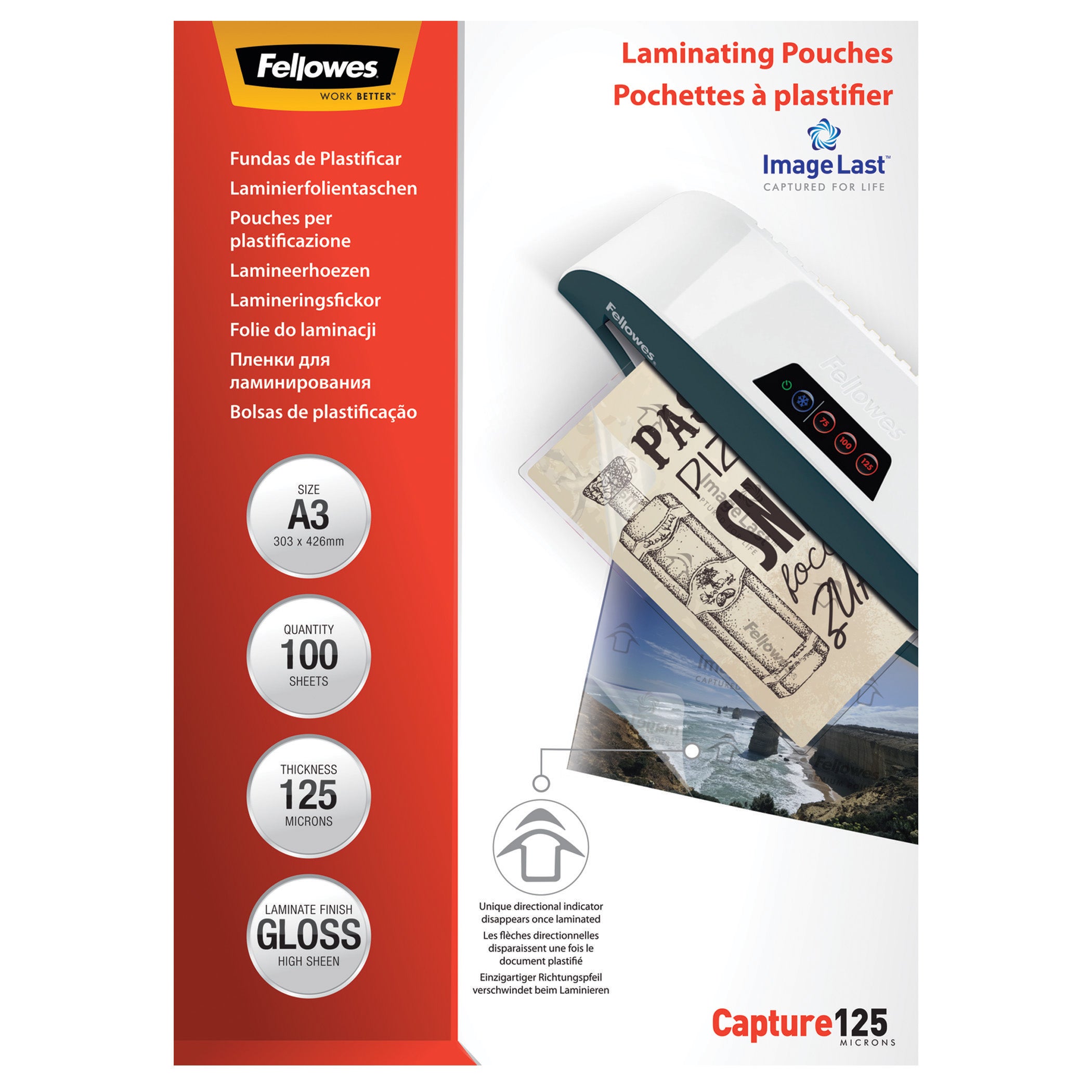 Fellowes Lamineringsfickor Blank