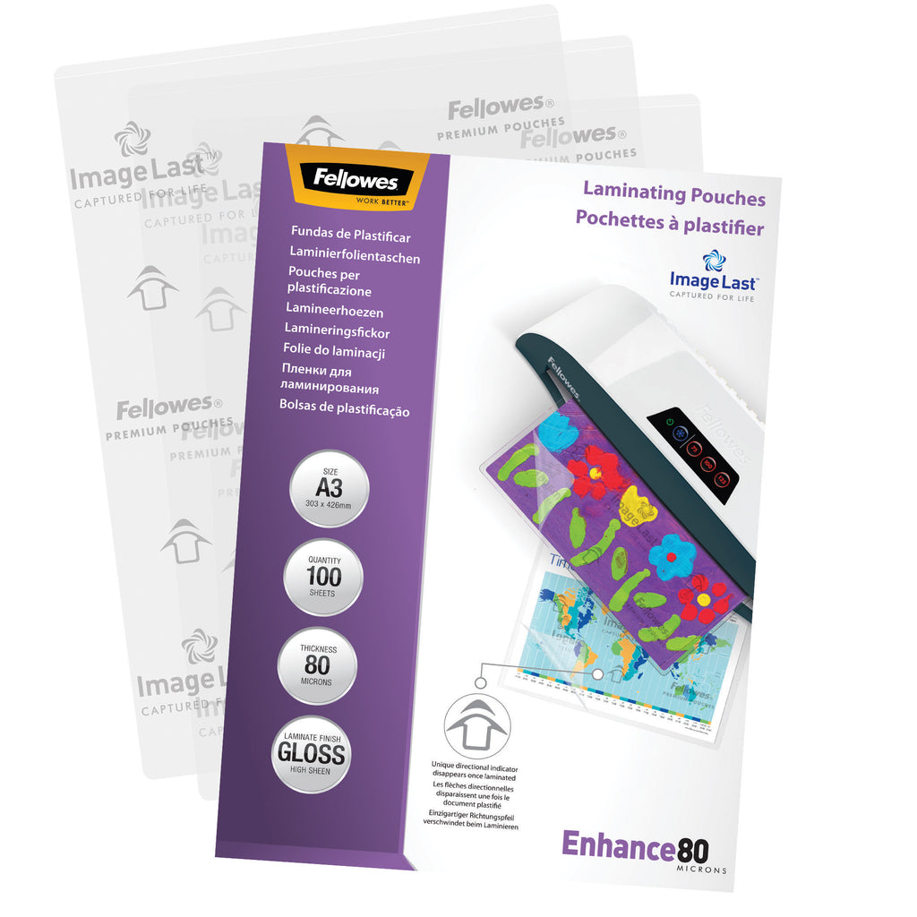 Fellowes Lamineringsfickor Blank