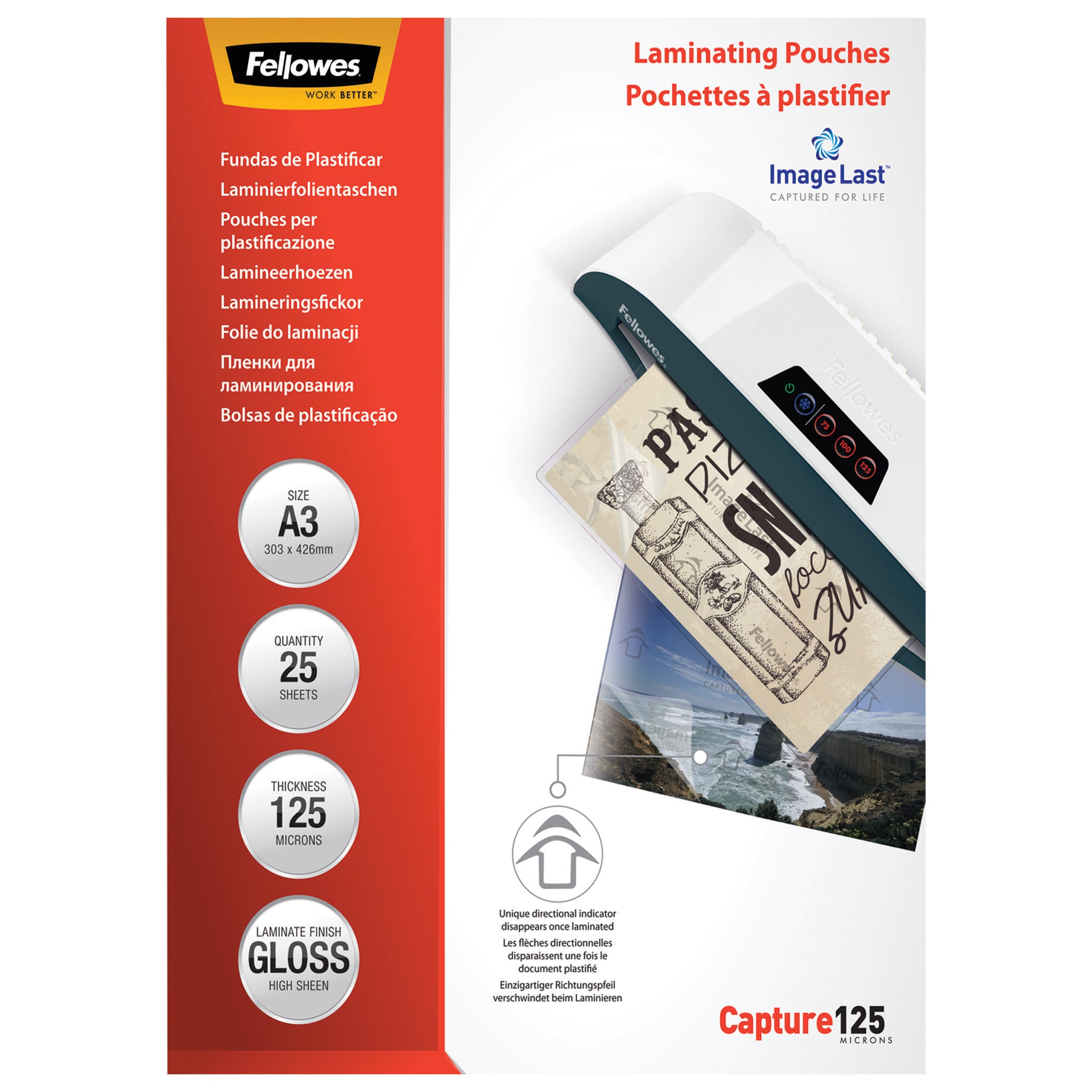 Fellowes Lamineringsfickor Blank