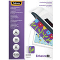 Fellowes Lamineringsfickor A4 100 × 80 Mikron Blank Multihål