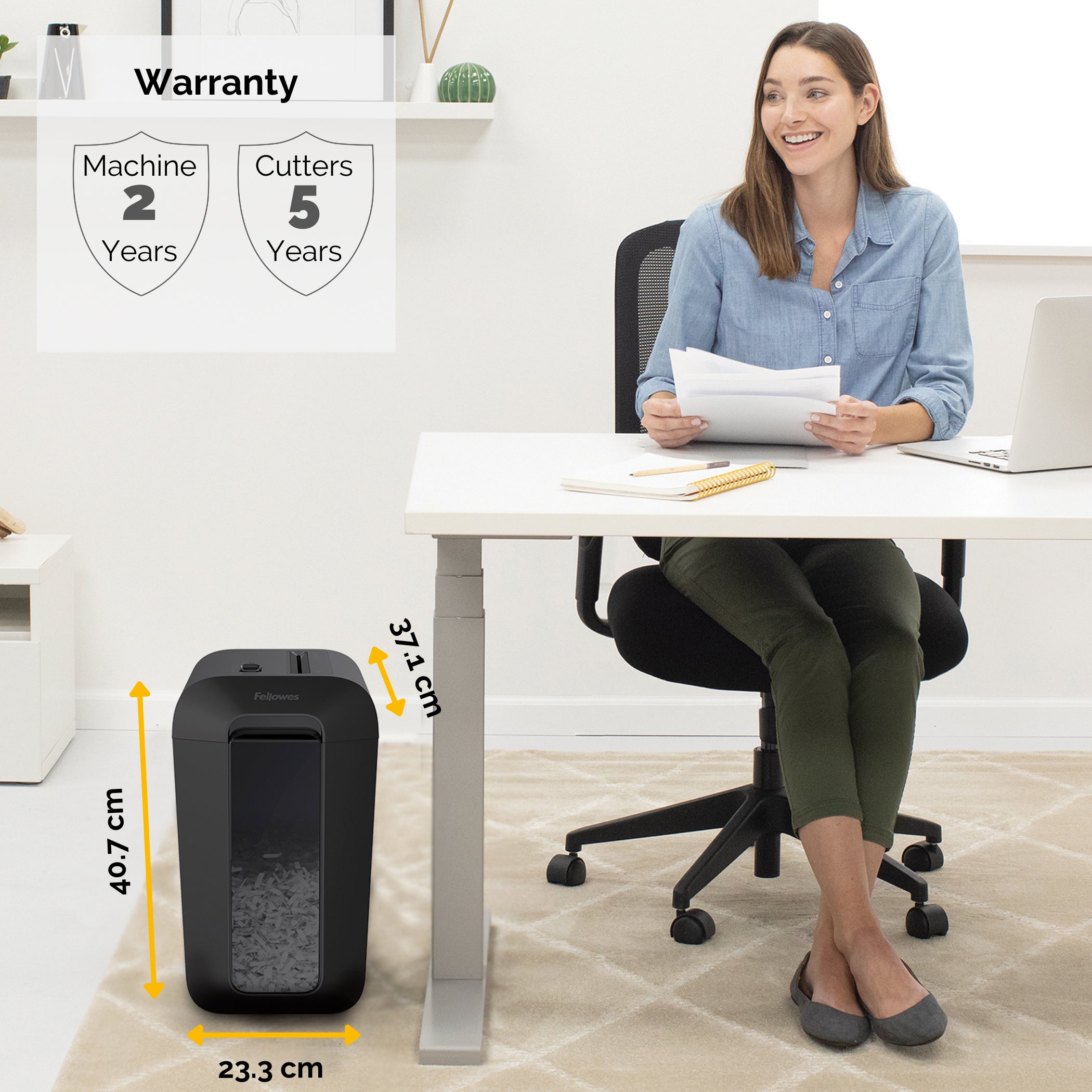 Fellowes Dokumentförstörare LX65