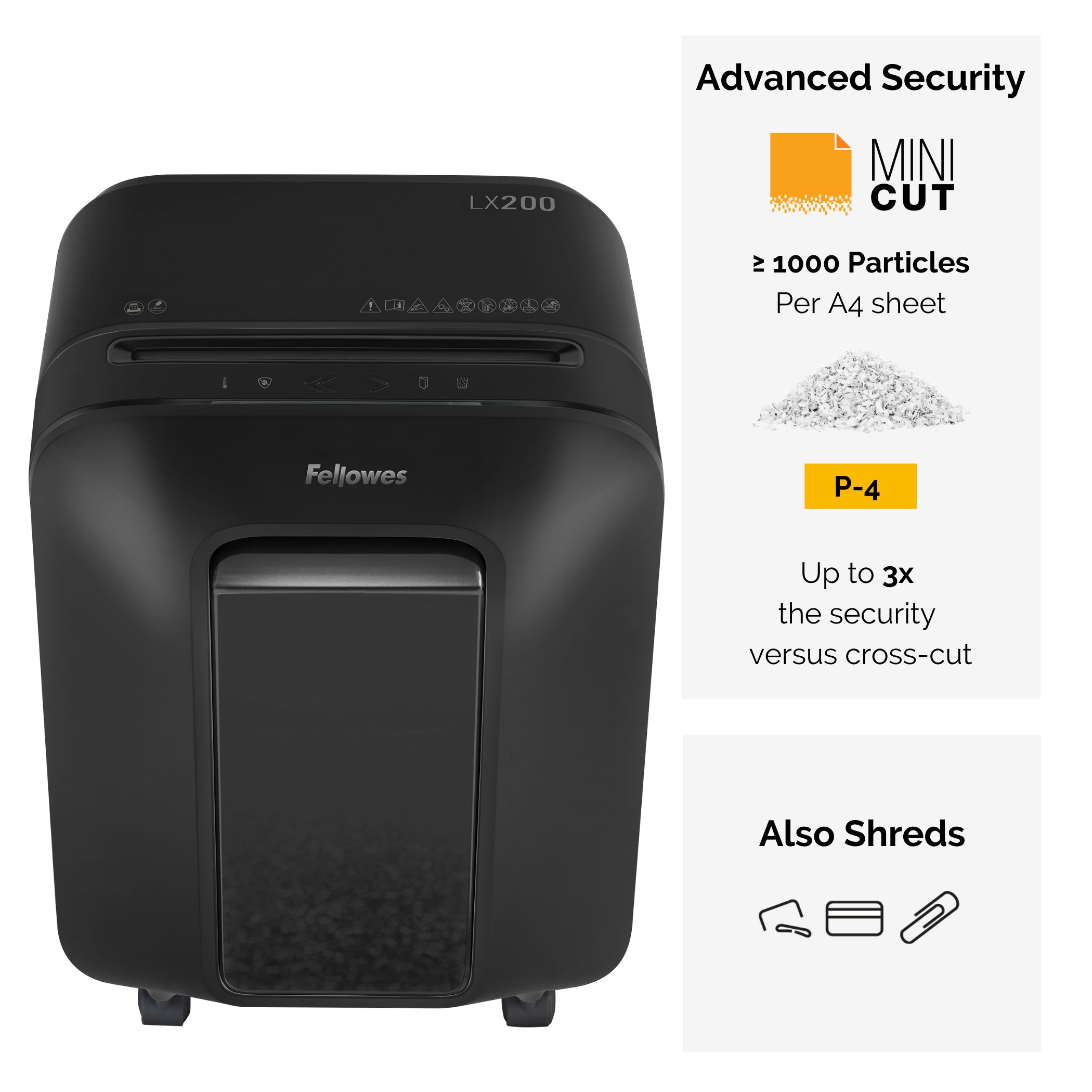 Fellowes Dokumentförstörare LX200