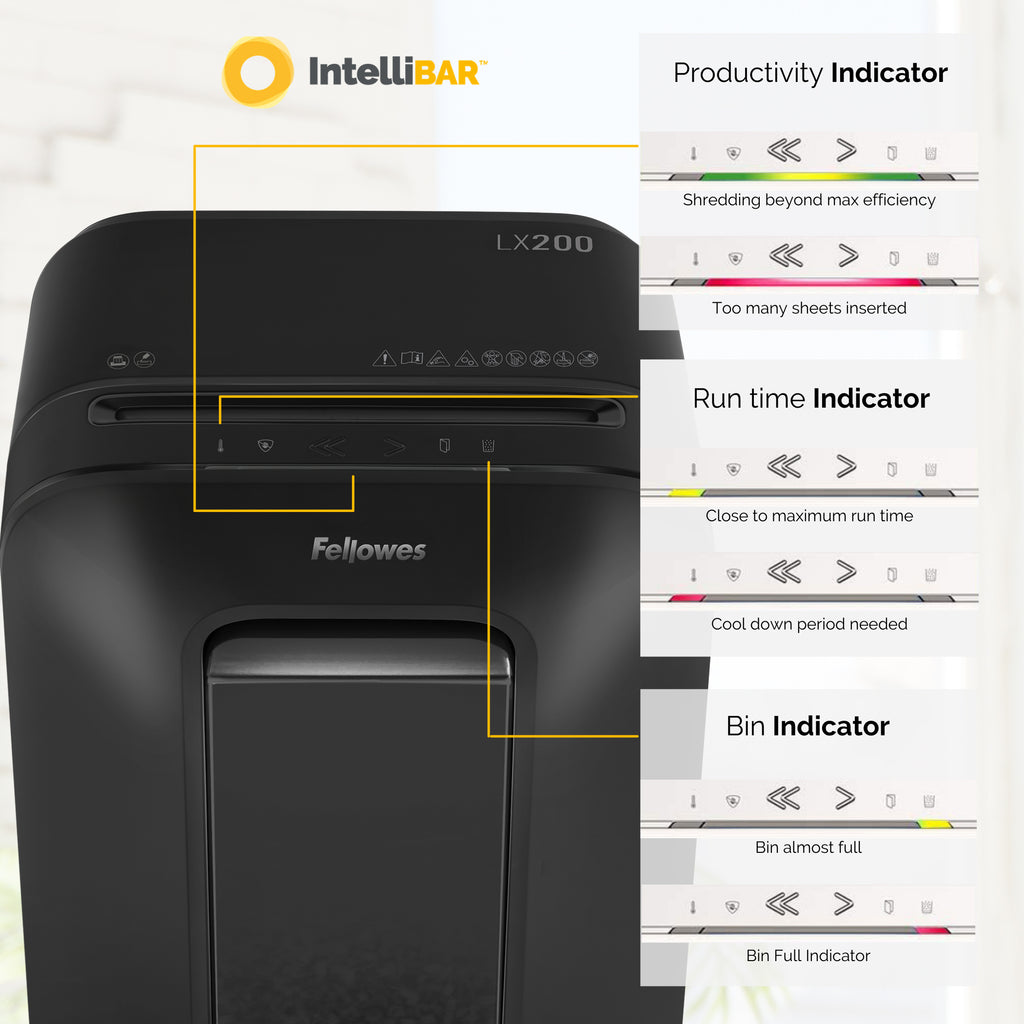 Fellowes Dokumentförstörare LX200