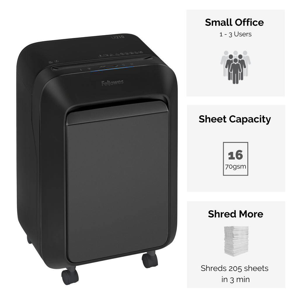Fellowes Dokumentförstörare LX210