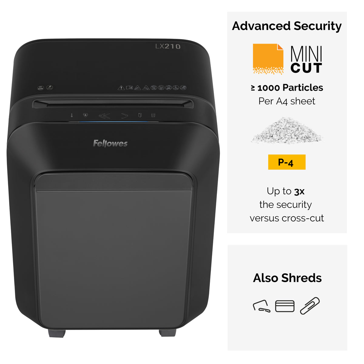 Fellowes Dokumentförstörare LX210