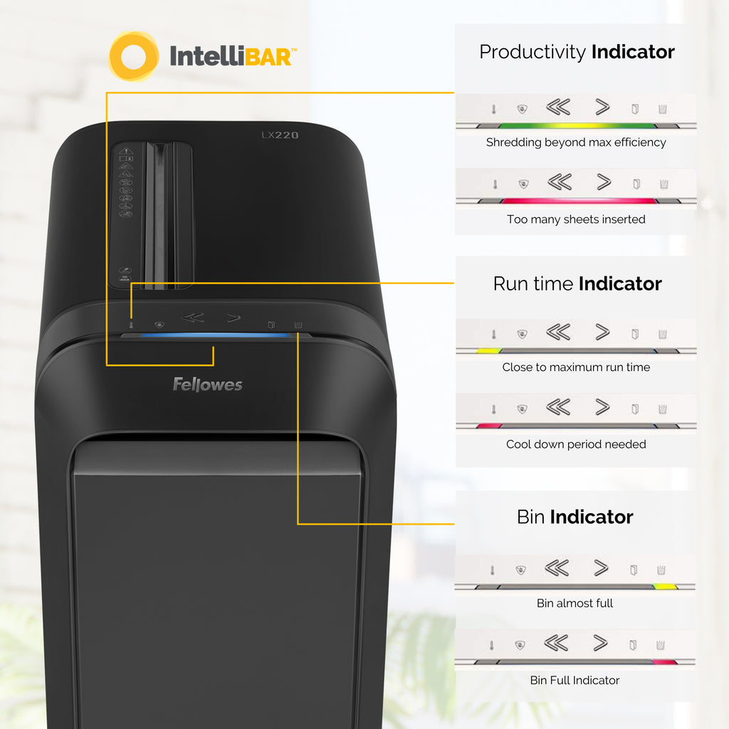 Fellowes Dokumentförstörare LX220