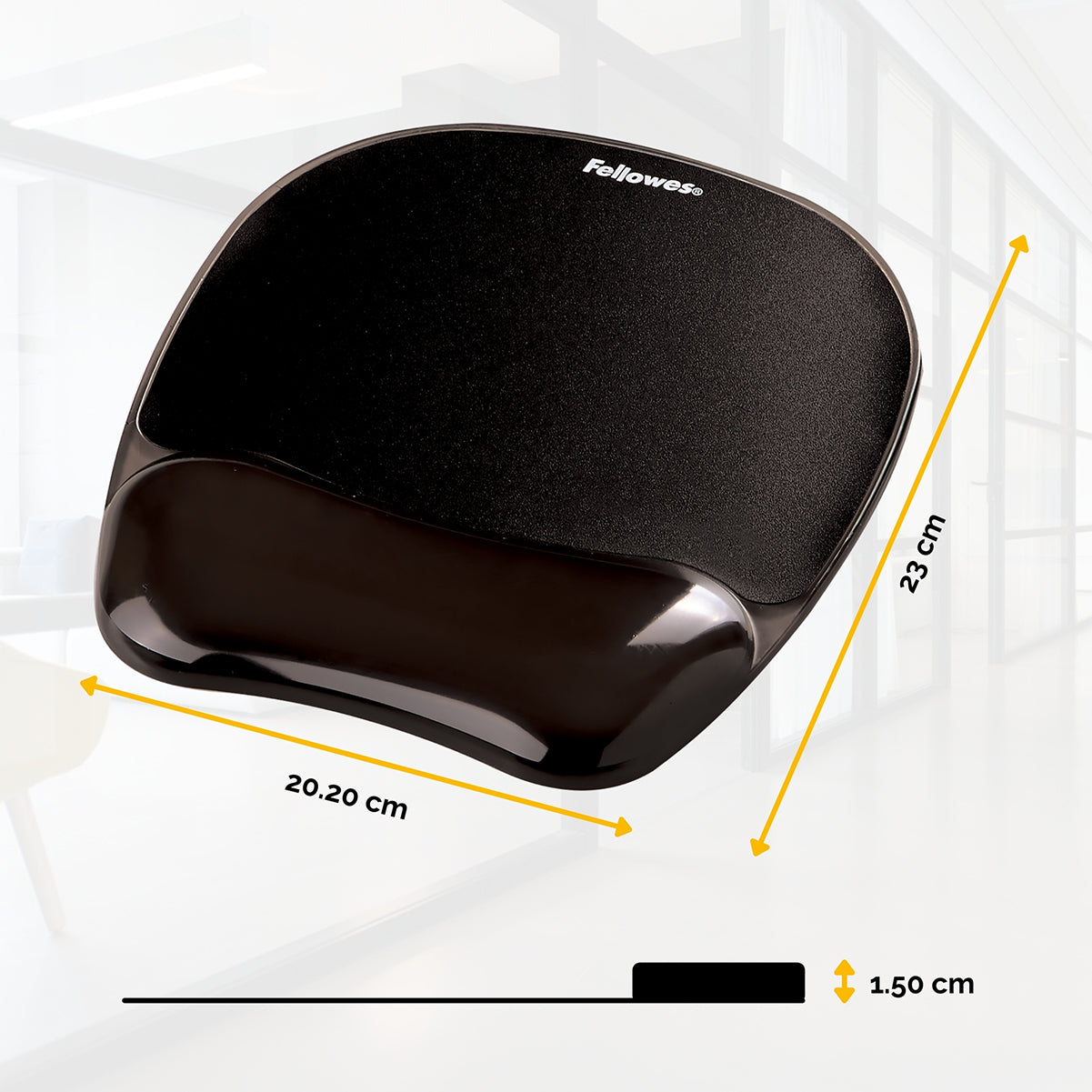 Fellowes Musmatta Med Handledsstöd