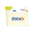 Stick'n Notisblock 100 blad Gul Butiksförpackning – 76 × 127 mm