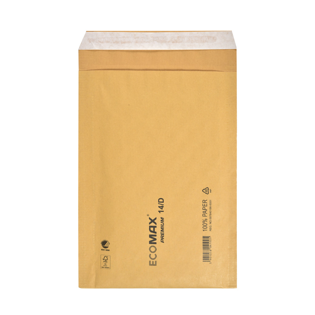 Grippie Vadderat Postkuvert Eco 14/D 180 × 265 100-pack Kraft