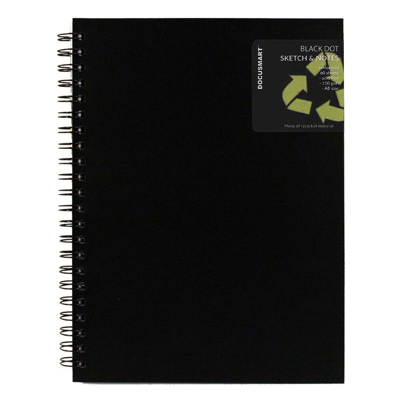 Docusmart Skissblock 60 blad 110 g PP Framsida – A3