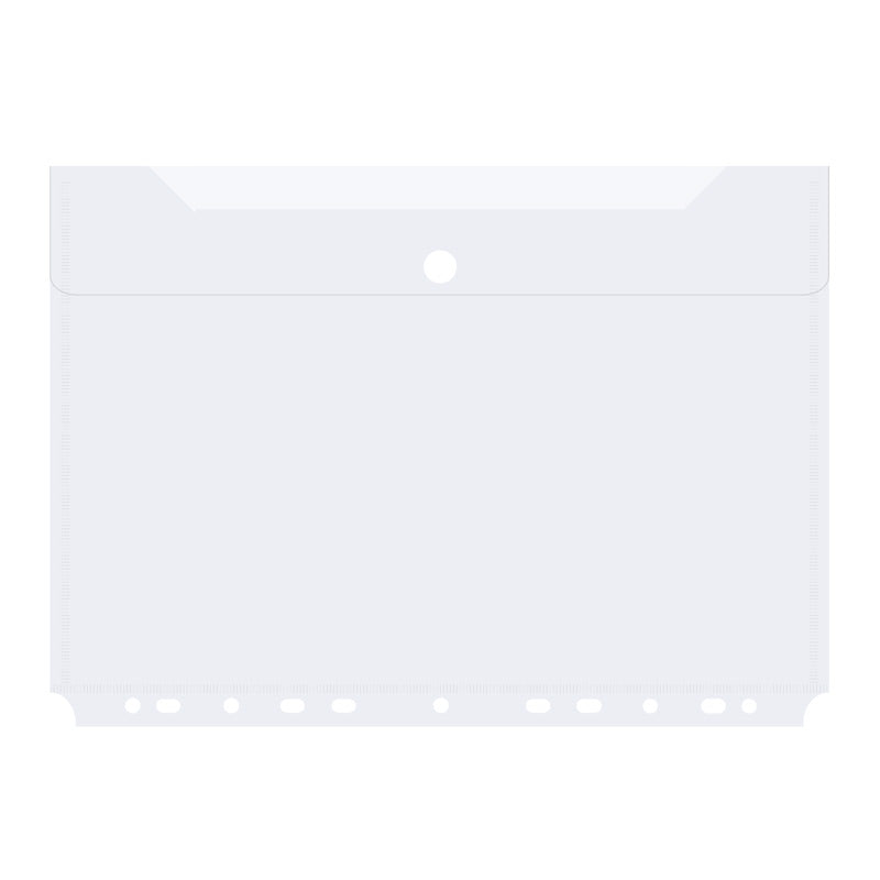 Docusmart Kuvertmapp A4 Hålad Transparent