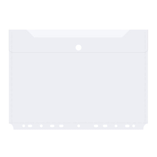 Docusmart Kuvertmapp A4 Hålad Transparent