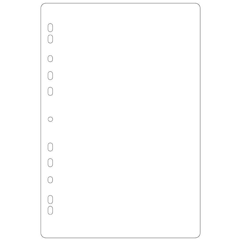 Fotoblad – Vit – A4+ – Antal: 25 ark / Pappersvikt: 200 g