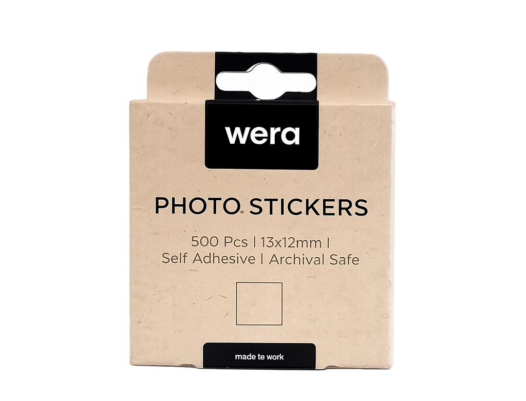 Wera Fotooblater 500-pack Vit