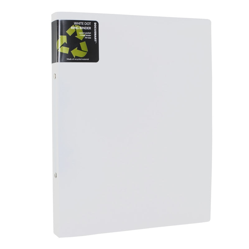 Docusmart Ringpärm WHITE A4 70 mm Vit