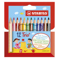 STABILO Trio Thick Kort 12-pack