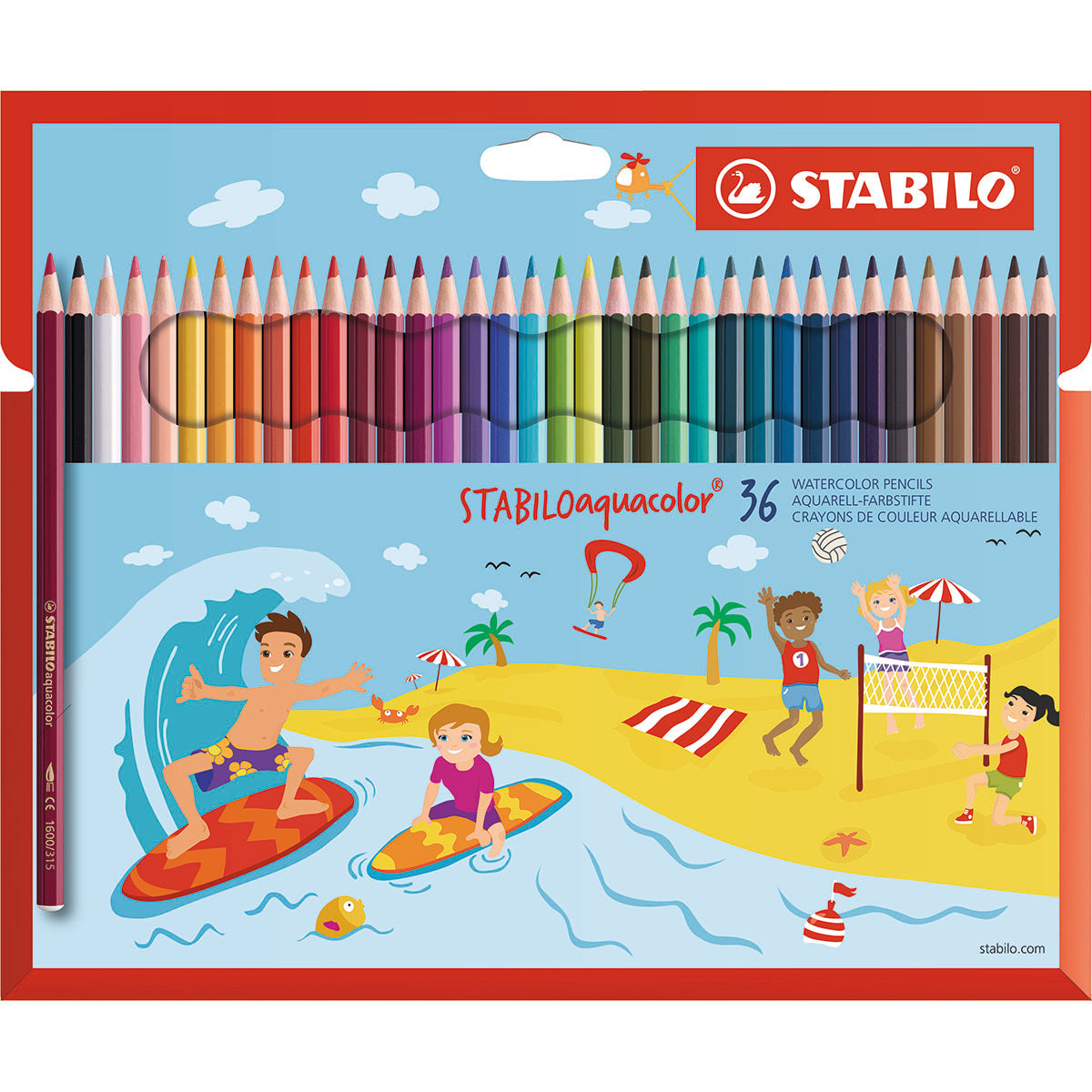 STABILO Aquacolor 36-pack