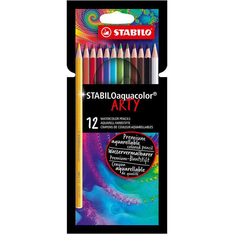 STABILO ARTY Aquacolor – 12-pack