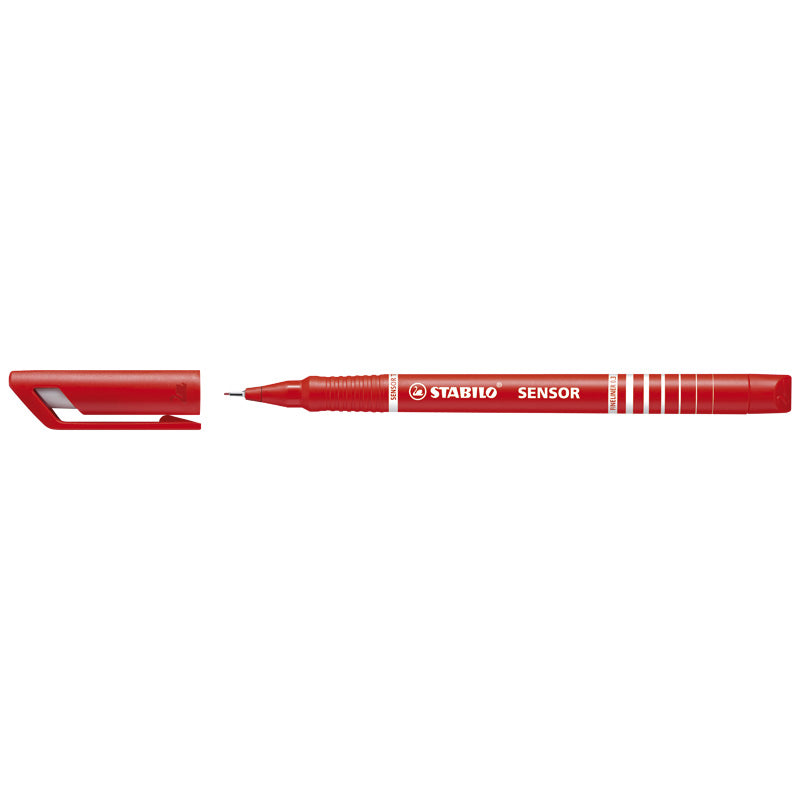 STABILO Sensor 0,3 mm – Röd
