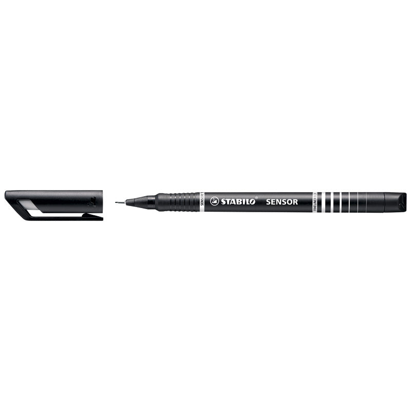 STABILO Sensor 0,3 mm – Svart