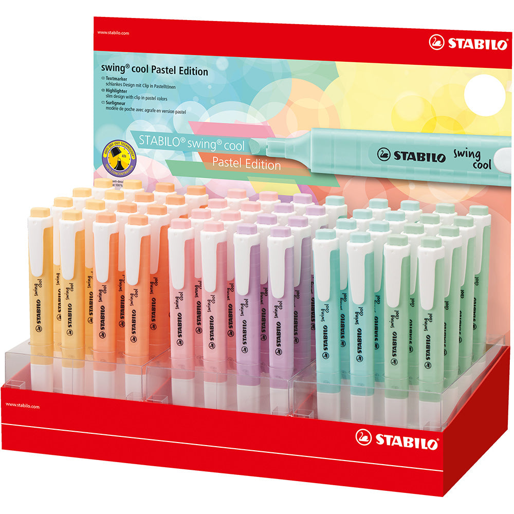 STABILO Swing Cool Pastell 48 Display
