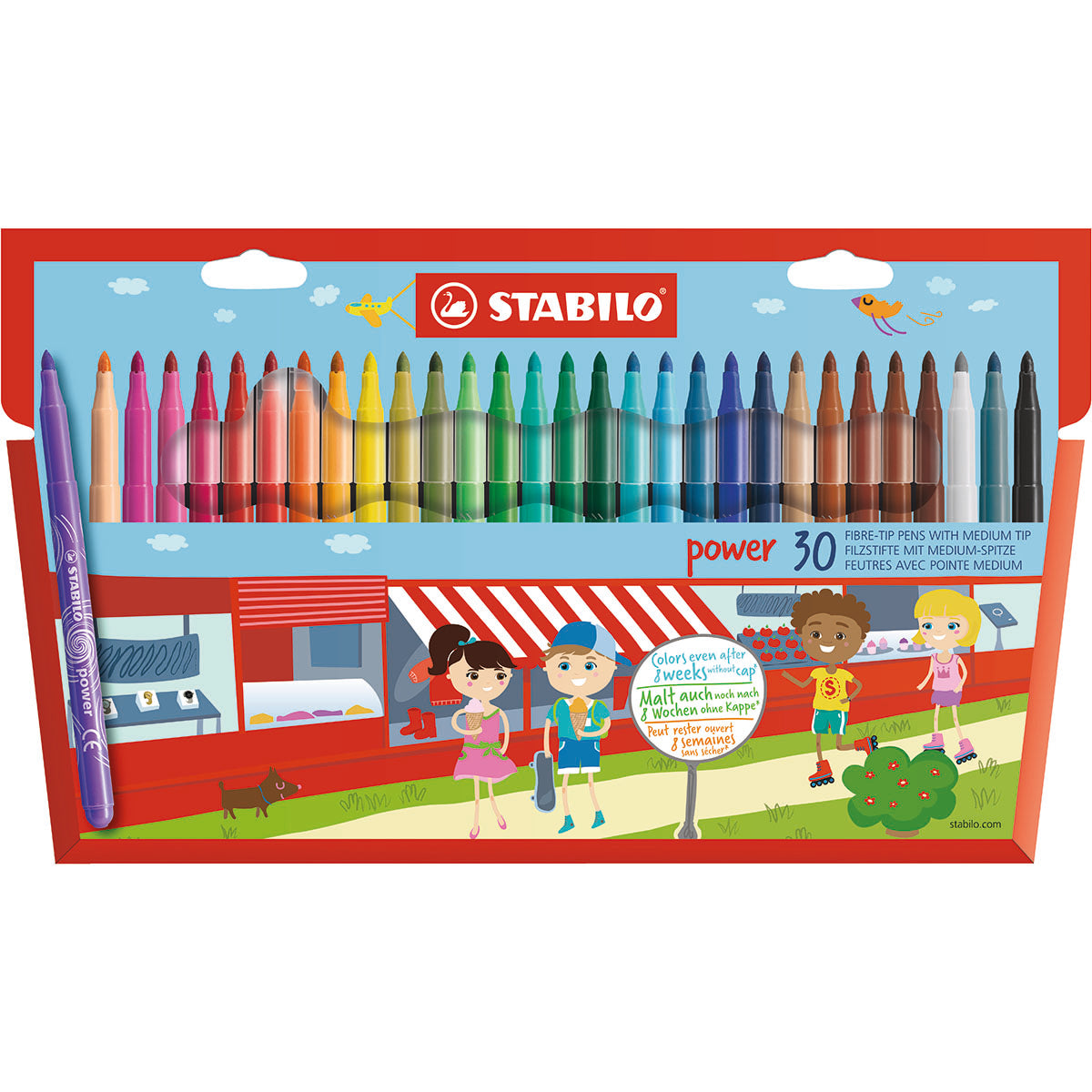 STABILO Power Fiberpenna