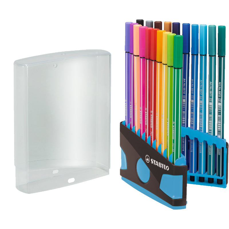 STABILO Pen 68 20-pack Color Parade Blå/Grå