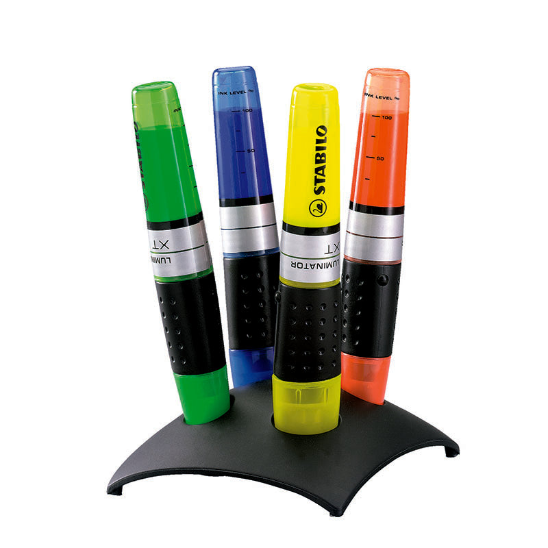 STABILO Luminator Skrivbordsset 4-pack