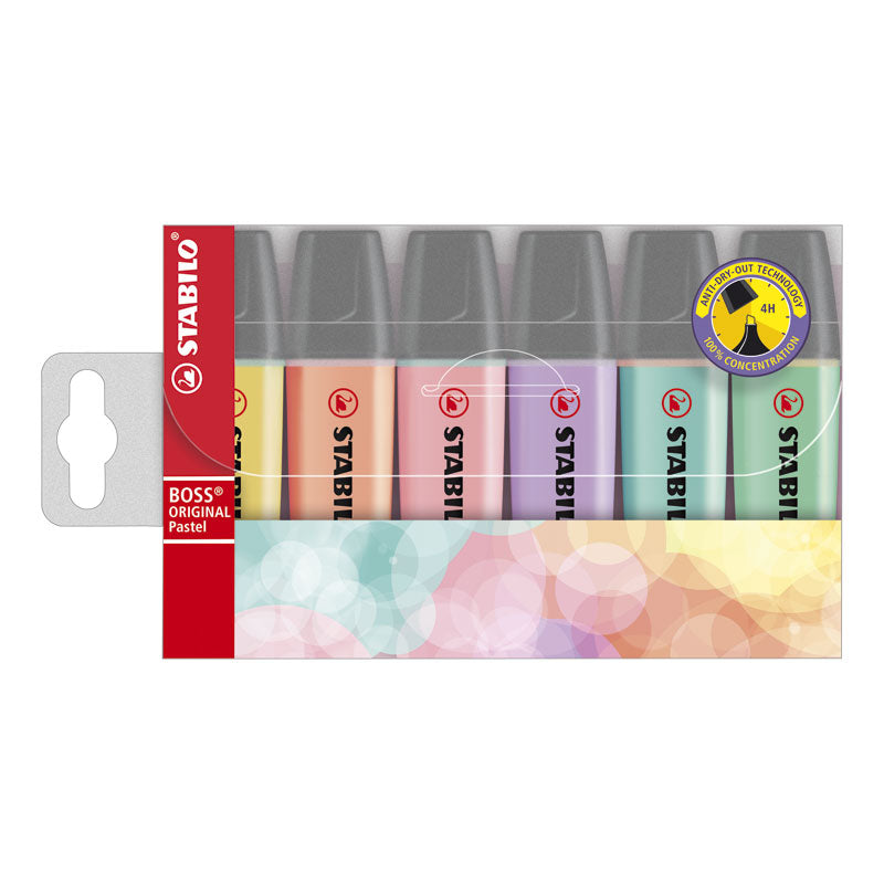 STABILO BOSS ORIGINAL Pastell – Blandade färger