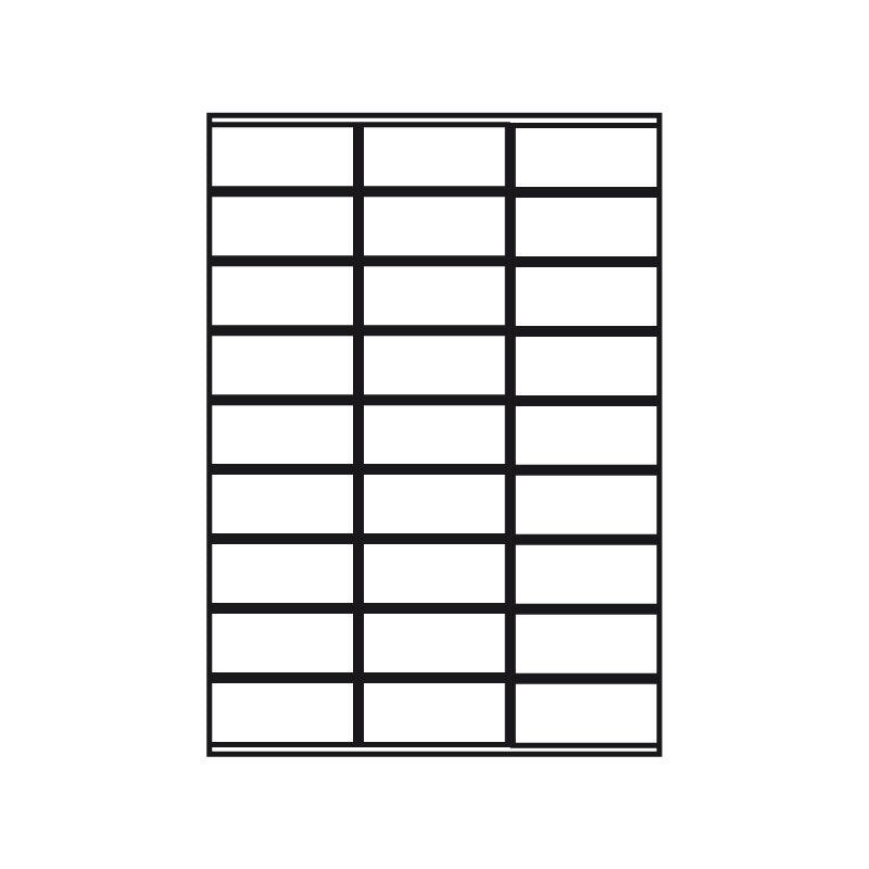 Kopierings & Laseretikett 70 × 36 mm 1 Greppkant 100-pack