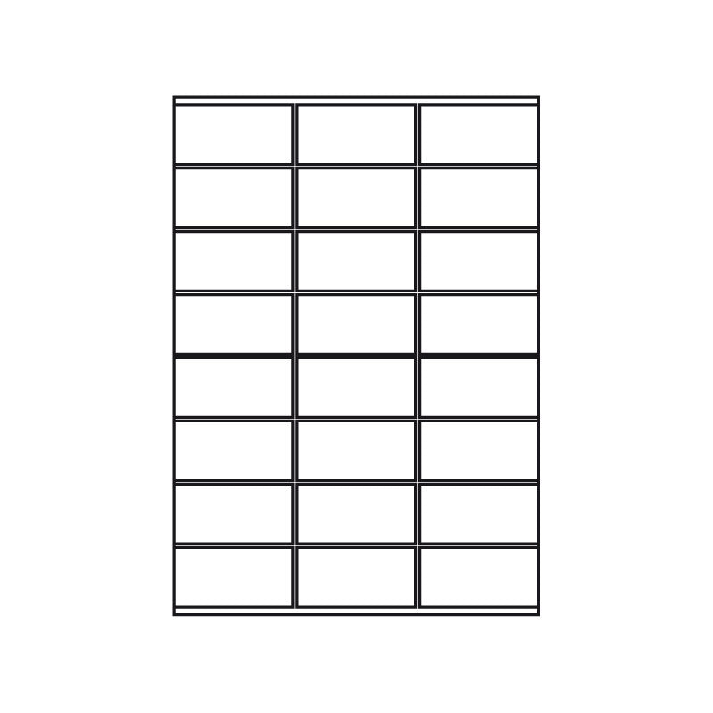 Kopierings & Laseretikett 2 Greppkant – 70 × 36 mm – 100-pack