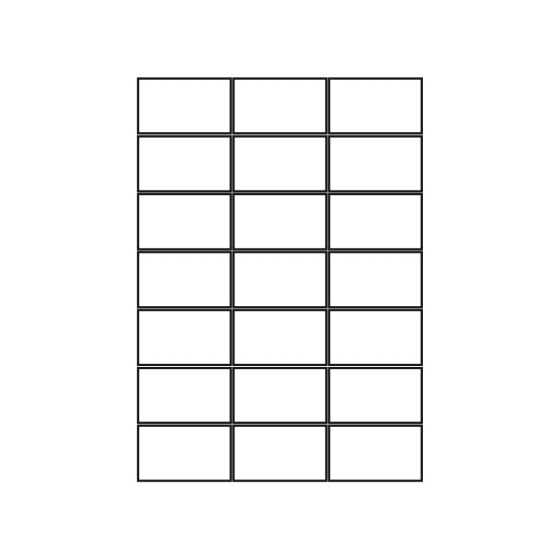 Kopierings & Laseretikett – 70 × 42 mm – 100-pack