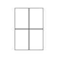 Kopierings & Laseretikett – 105 × 148 mm – 100-pack