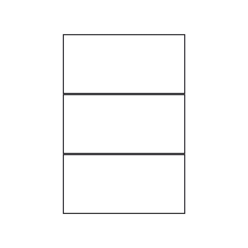 Kopierings & Laseretikett – 210 × 99 mm – 100-pack
