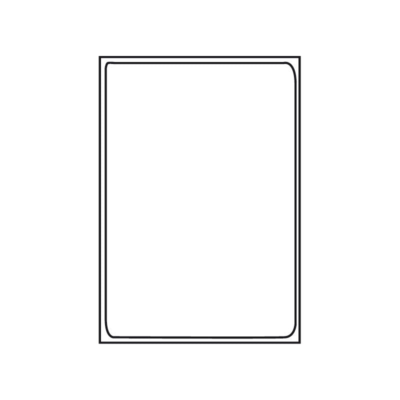 Kopierings & Laseretikett – 199,6 × 289,1 mm – 100-pack