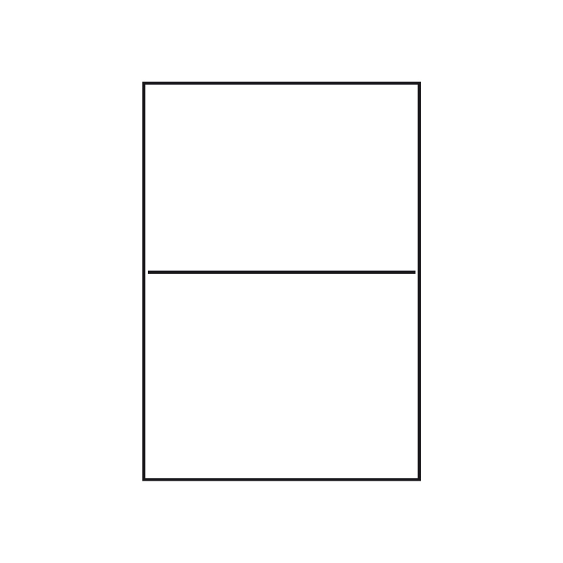 Kopierings & Laseretikett – 210 × 148 mm – 500-pack