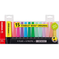 STABILO BOSS ORIGINAL Skrivbordsset 15-pack