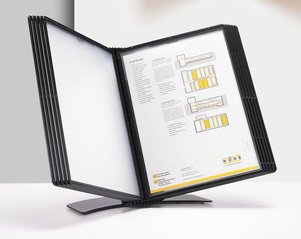 Wera Clickmount Bordsdisplay för 10 Ramar – A4
