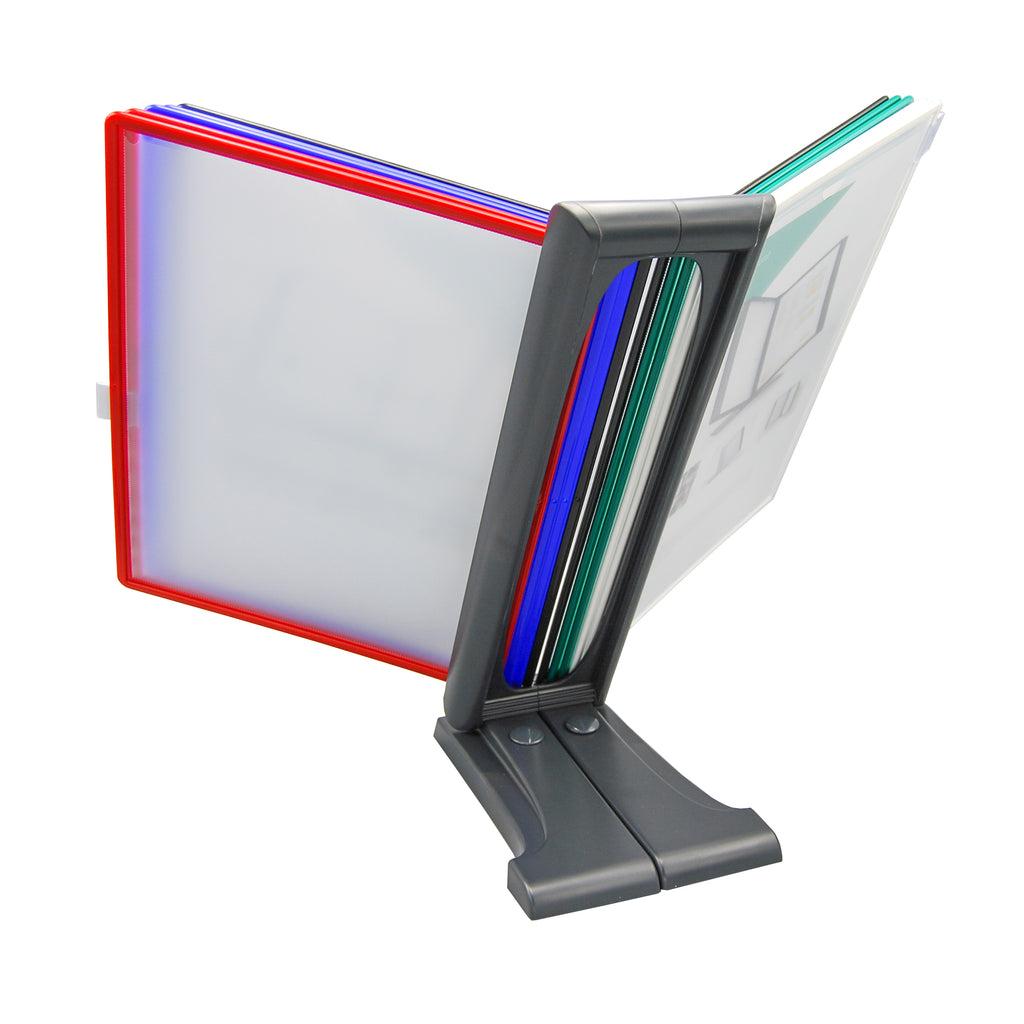 Wera Quickview Displaysystem Universal För 10 Fickor A4 Mörkgrå