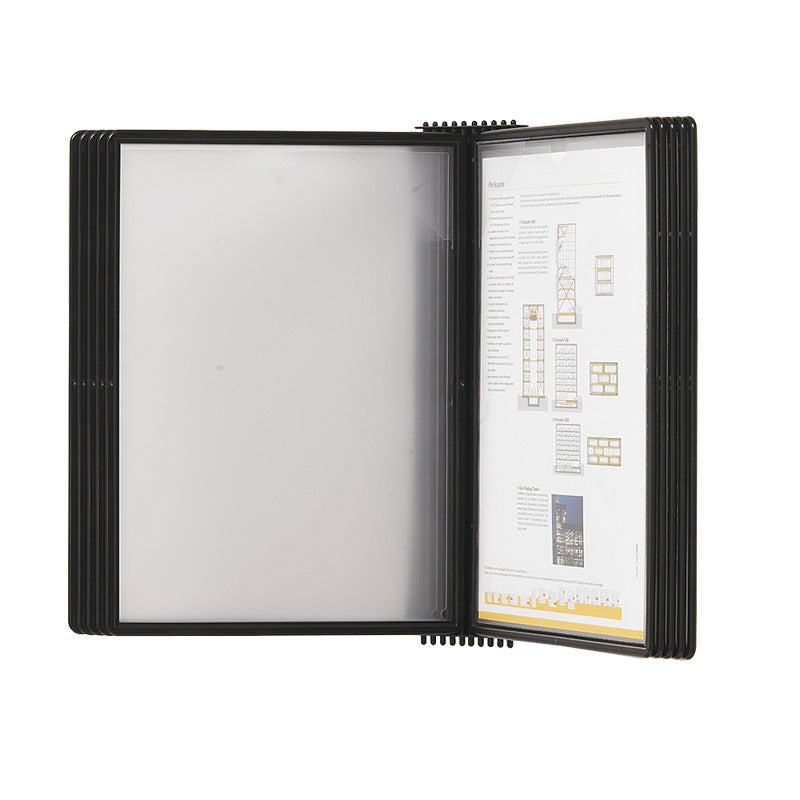 Wera Clickmount Magnetisk Väggdisplay A4 för 10 Ramar Svart
