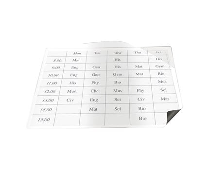 Wera Magnetfickor Easy – Vit – A4 – 100-pack