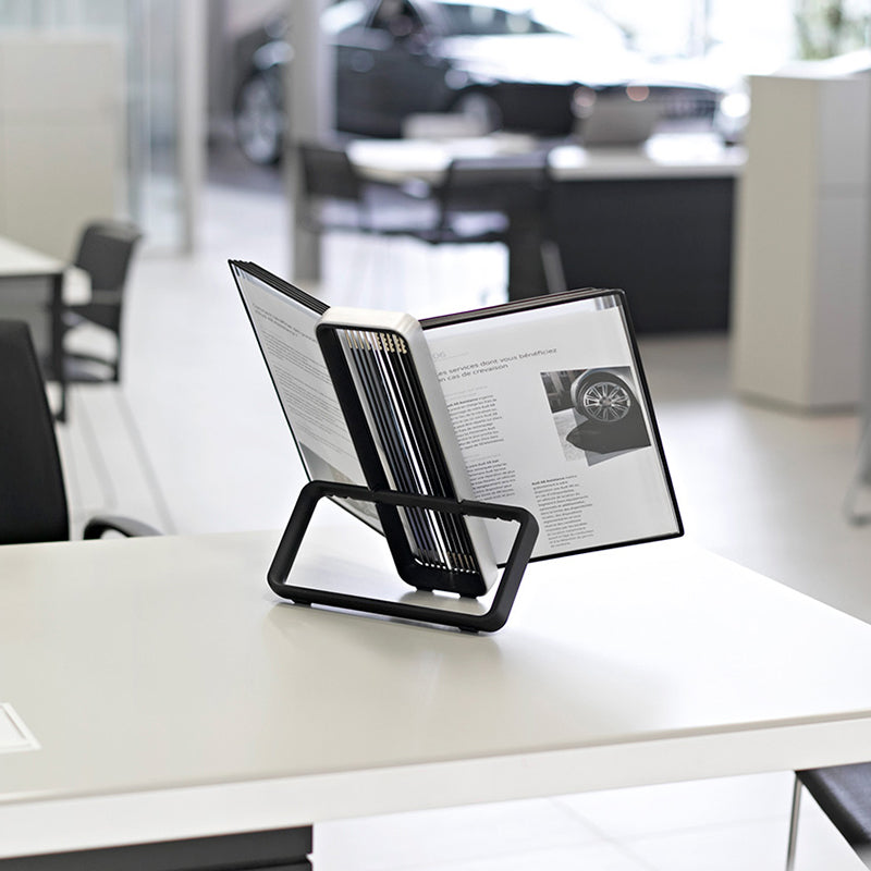 DJOIS Tarifold Bordsdisplay VEO 10 Ramar A4 Svart