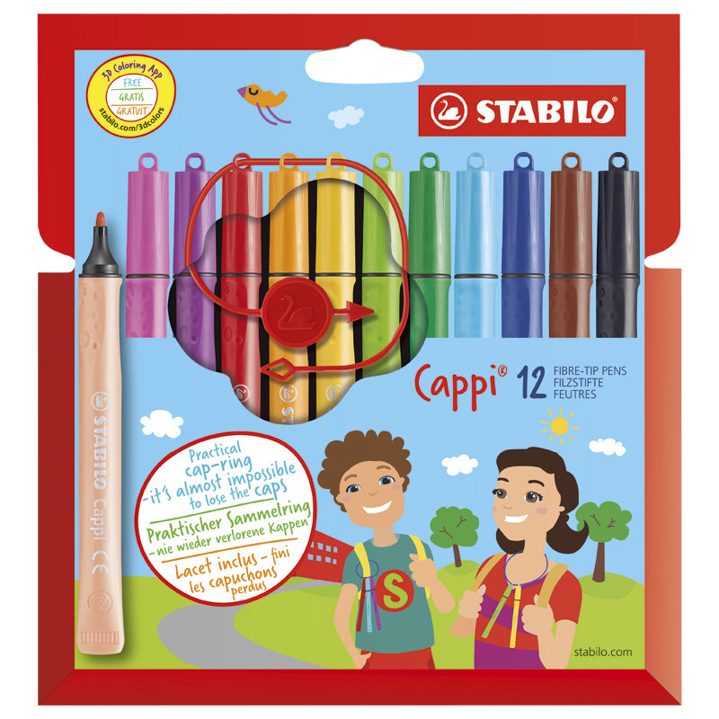 STABILO Cappi – 12-pack