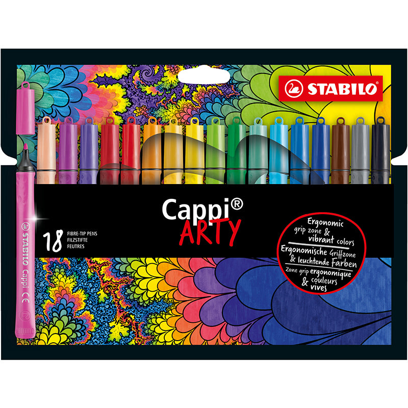 STABILO ARTY Cappi 18-pack