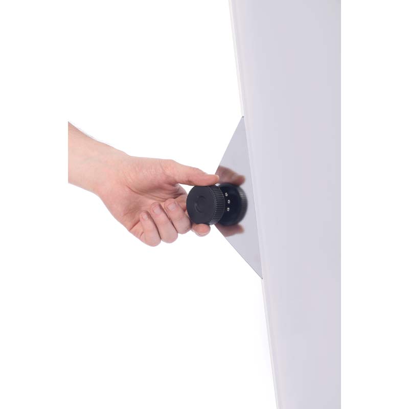 Glastavla Flipover 106 × 75 cm Magnetisk Vit
