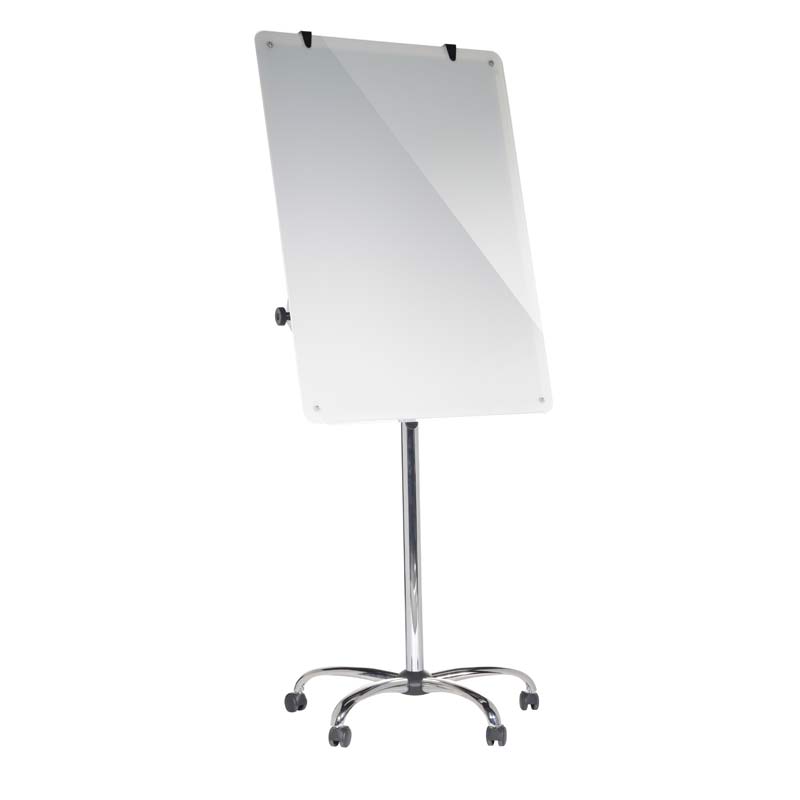 Glastavla Flipover 106 × 75 cm Magnetisk Vit